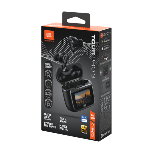 JBL Tour Pro 3ワイヤレスイヤホン J51 JBL Tour Pro 3 | True Wireless Noise Cancelling earbuds with Smart